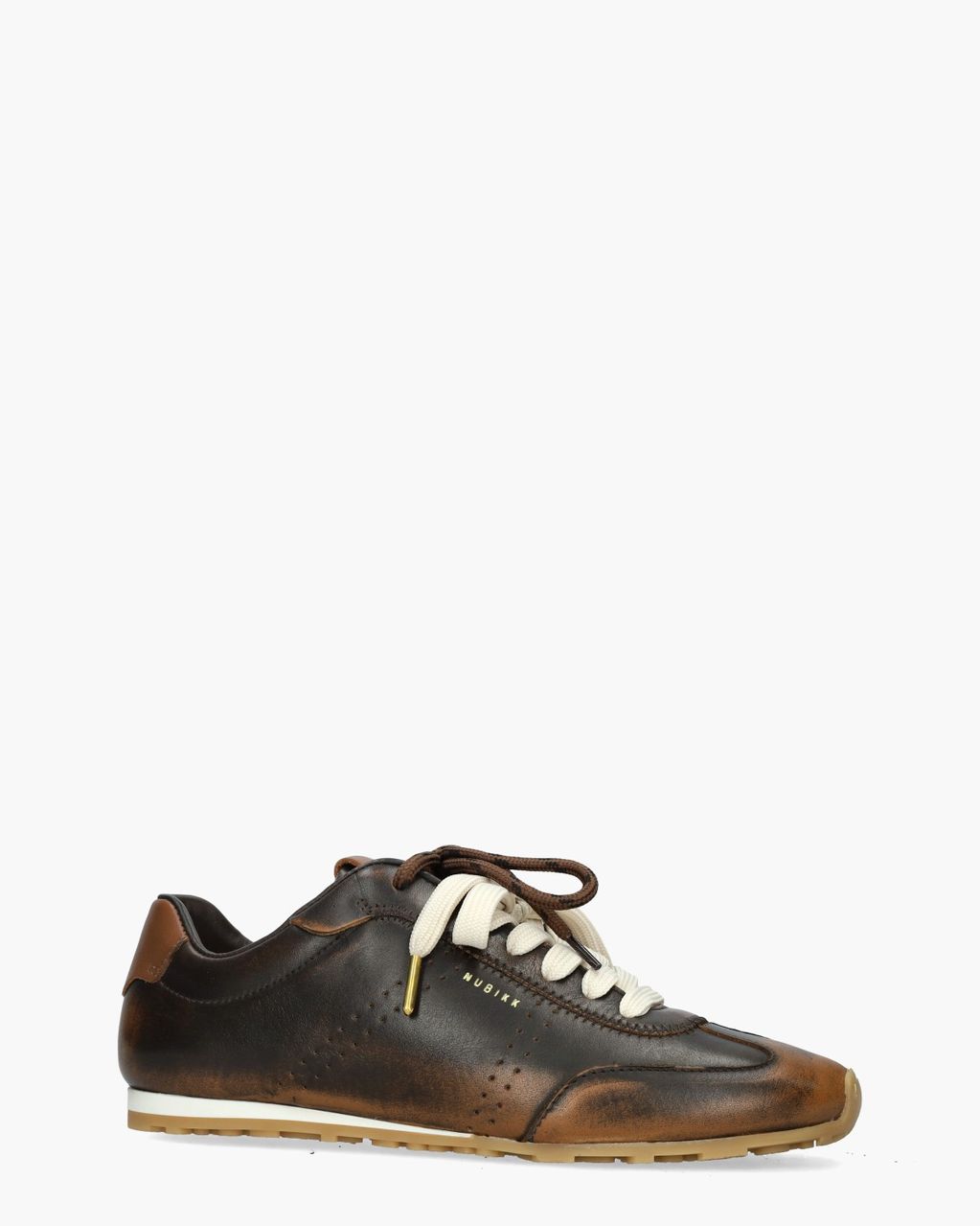 Nubikk Billy Lou Donkerbruin/Cognac Damessneakers