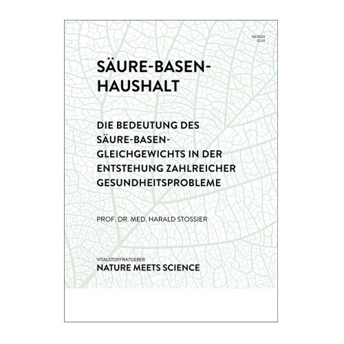 Sunday Natural Products  Säure-Basen-GleichgewichtBedeutung in der Entstehung zahlreicher Gesundheitsprobleme