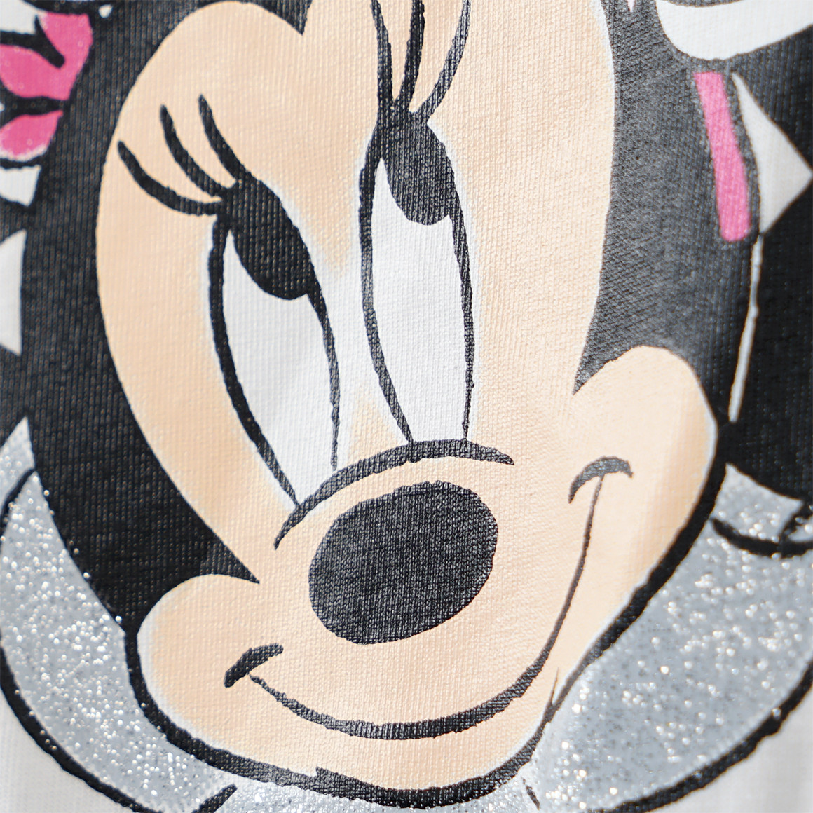 Topolino Minnie Maus Kleid mit Tüllrock weiss / blau