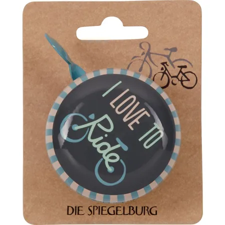 Die Spiegelburg Kleine Fahrradklingel - I love to ride (Pimp my bike!)