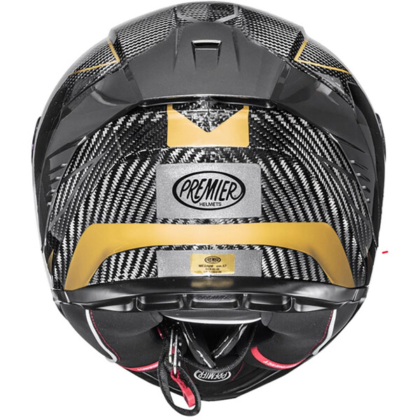 premier - Casque Hyper Carbon TK Carbone / Or / Argent