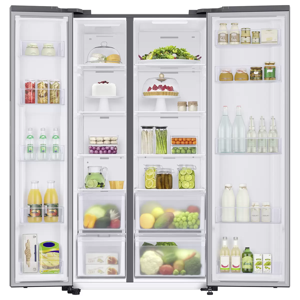 Samsung Food Center RS66A8101S9/WS Silber