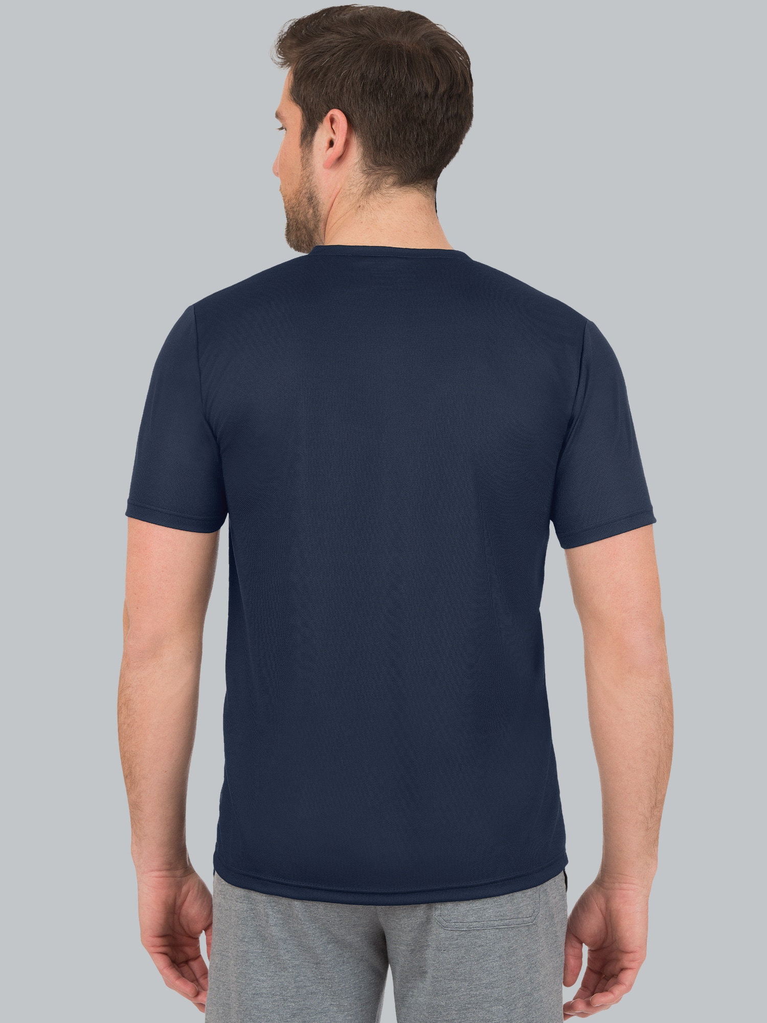 V-Shirt COOLMAX® Navy