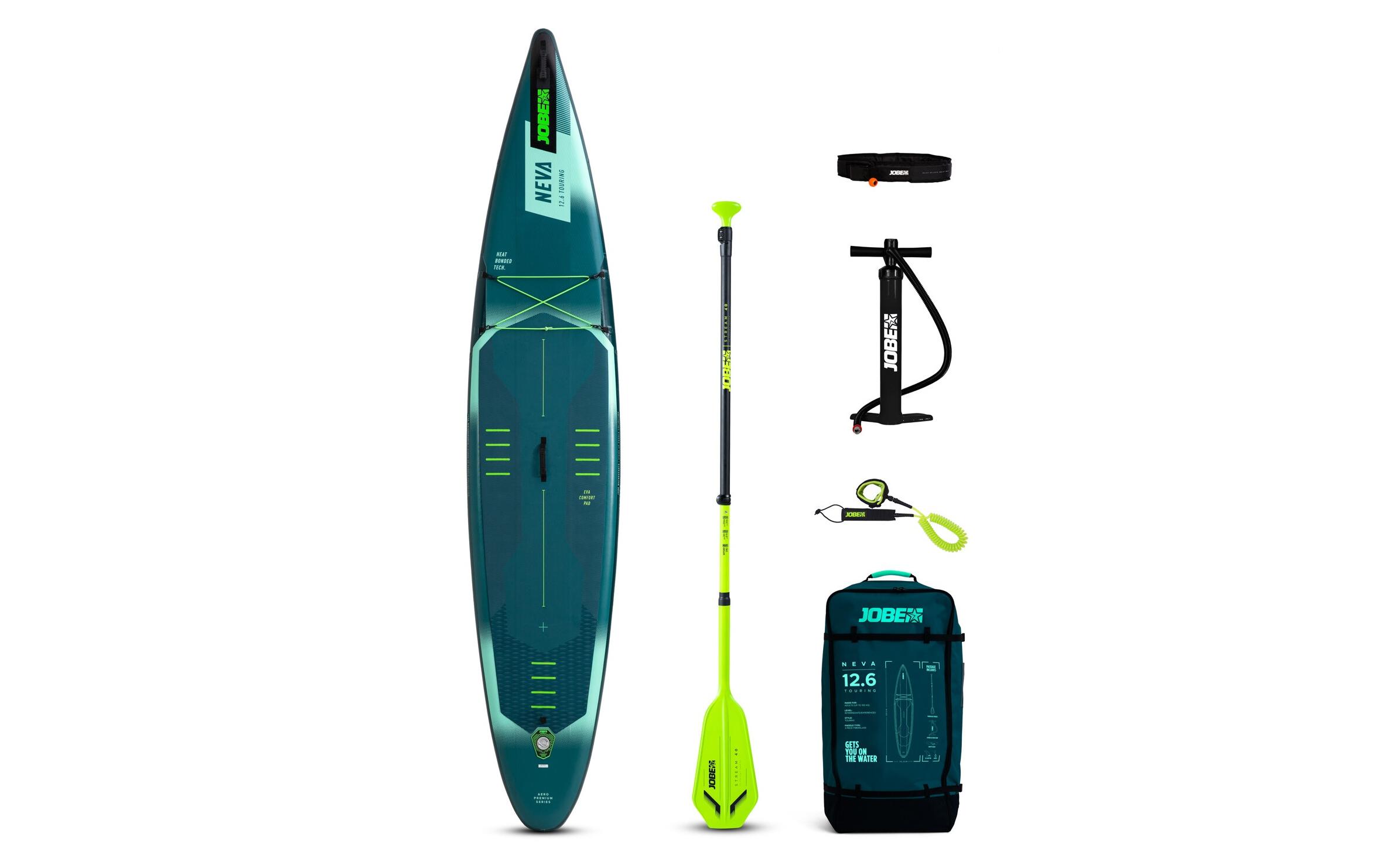 SUP Board Aero Neva 12.6 Package<br>Stand-Up Paddle-Set für Abenteuer auf dem Wasser