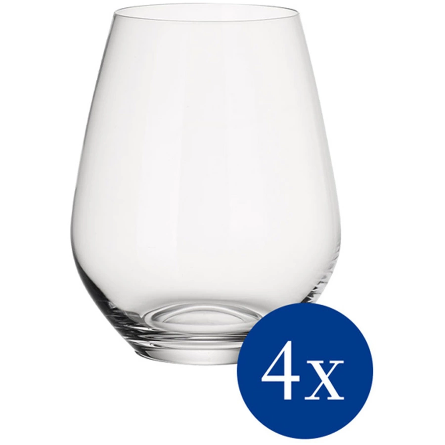 Villeroy & Boch Wassergläser Ovid 420 ml 4er Set transparent