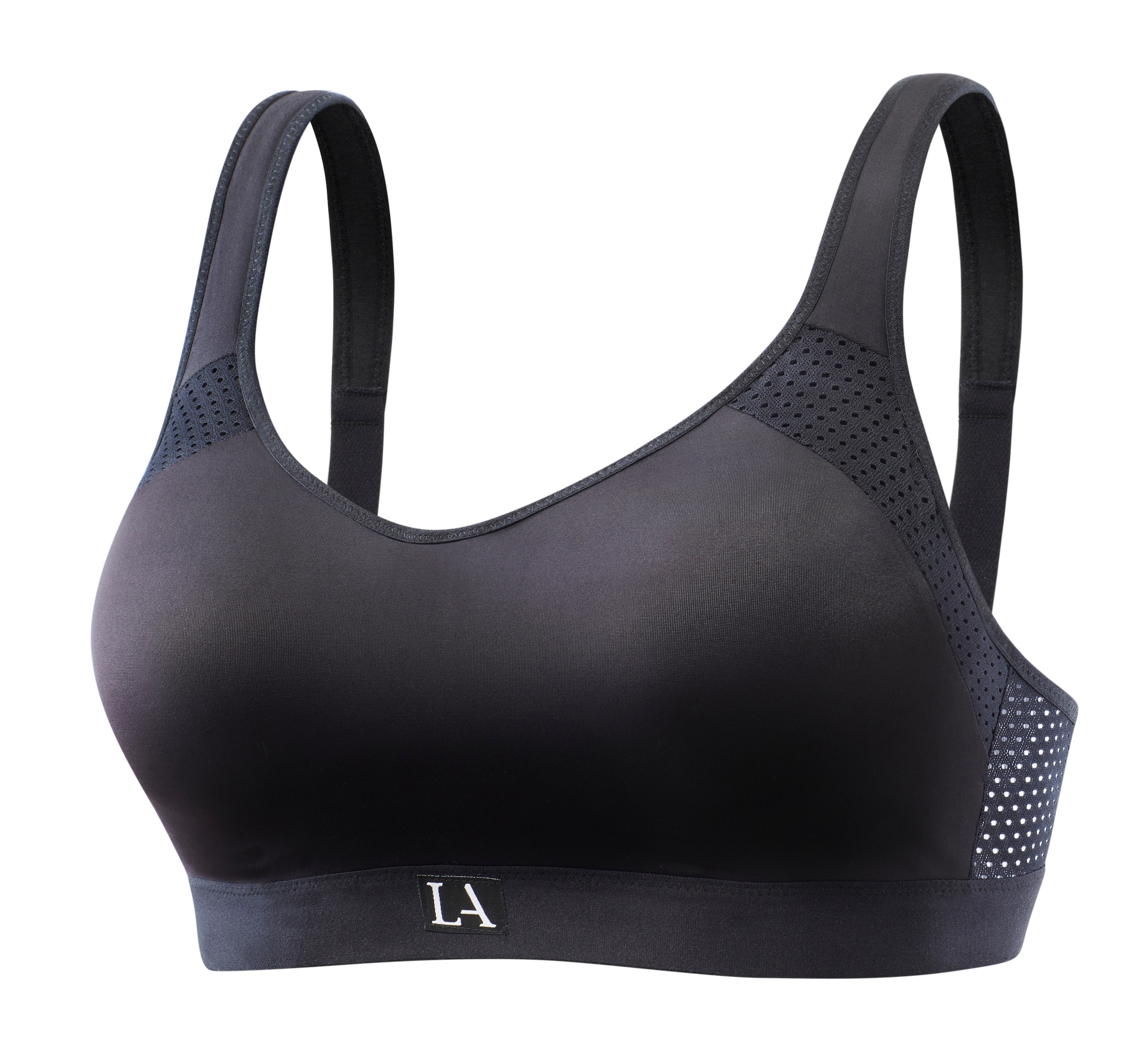 LASCANA ACTIVE Sport-BH , ohne Bügel mit breiten, wattierten Trägern