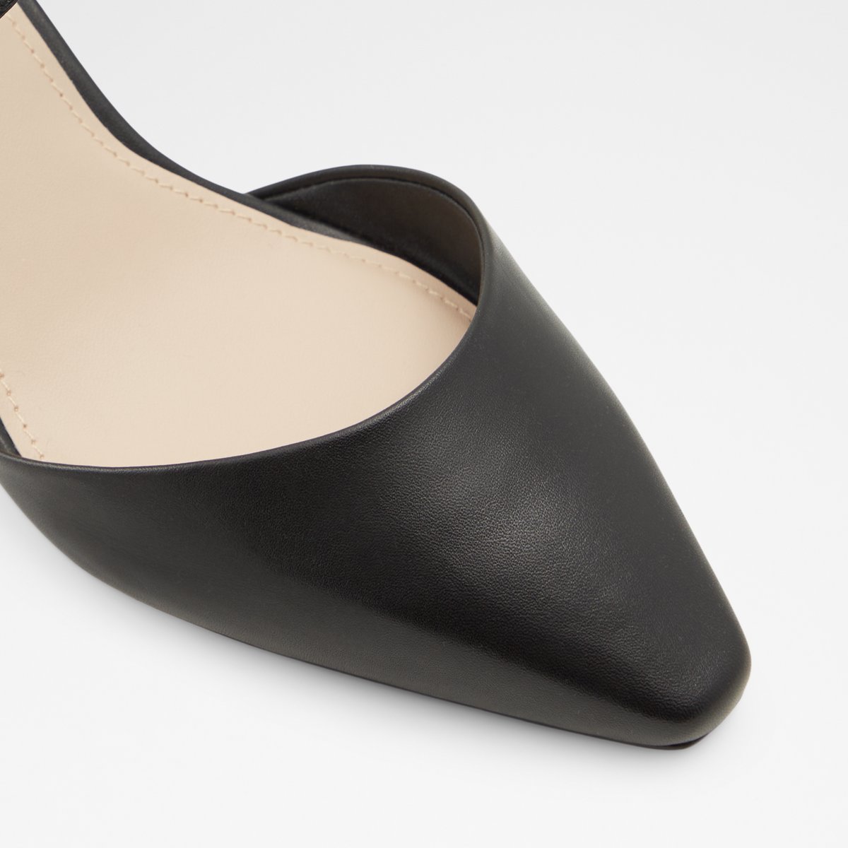 Grarwen Black Synthetic Mixed Material Women Block Heels