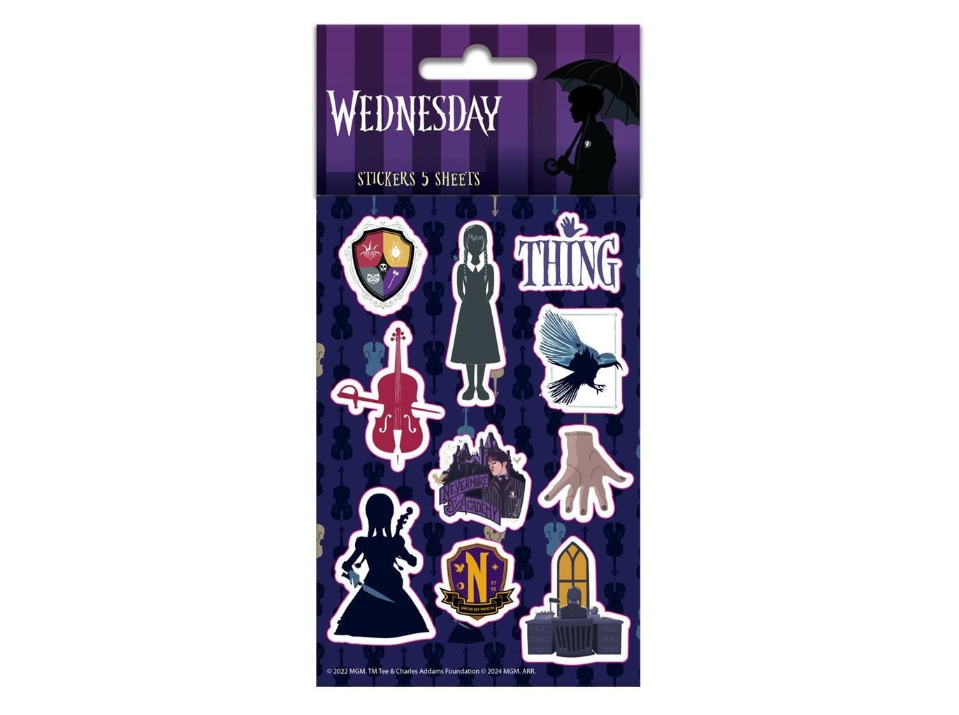 CONJUNTO STICKERS DO ART WEDNESDAY