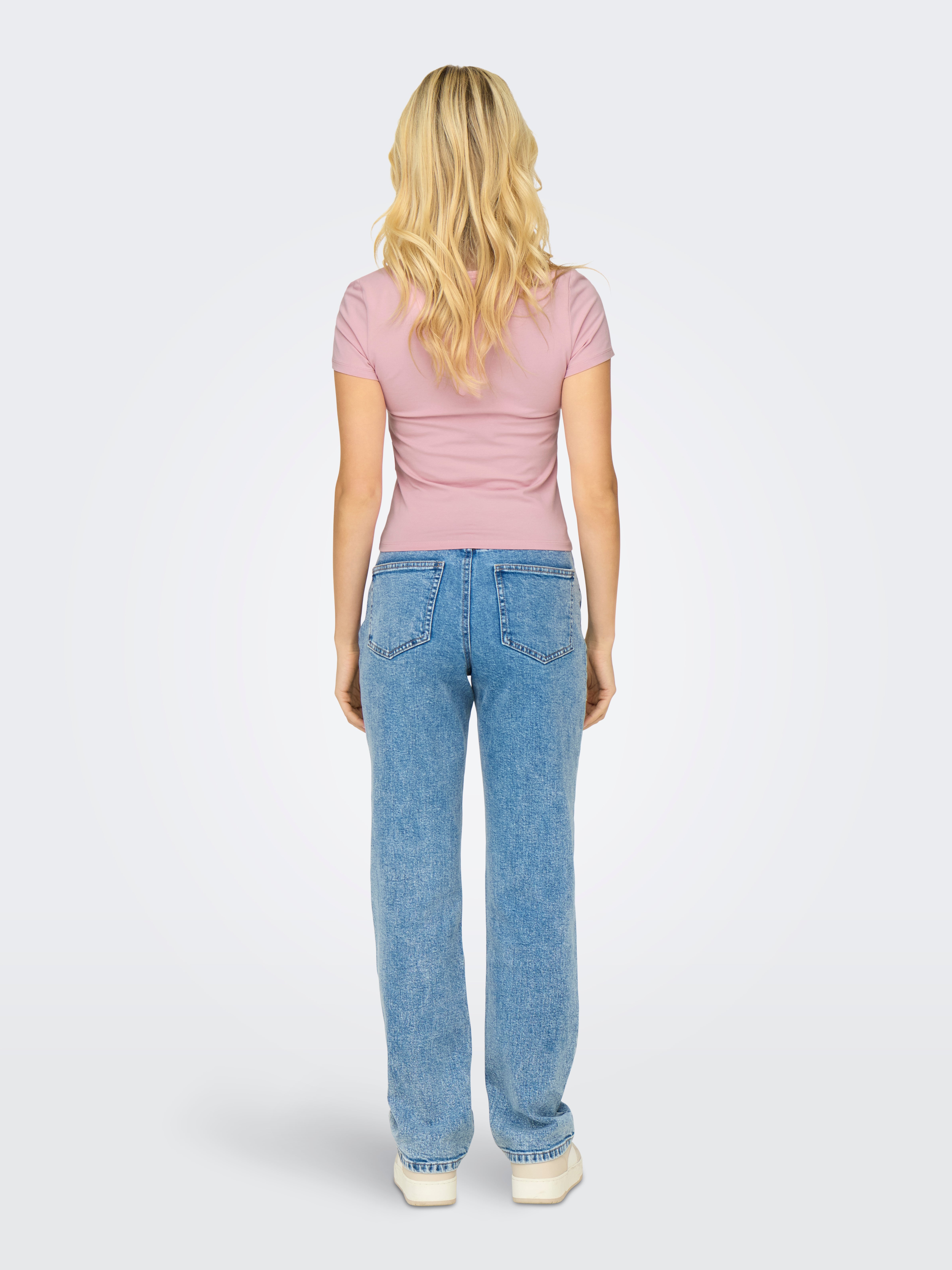 ONLLIVE Top Bleached Mauve
