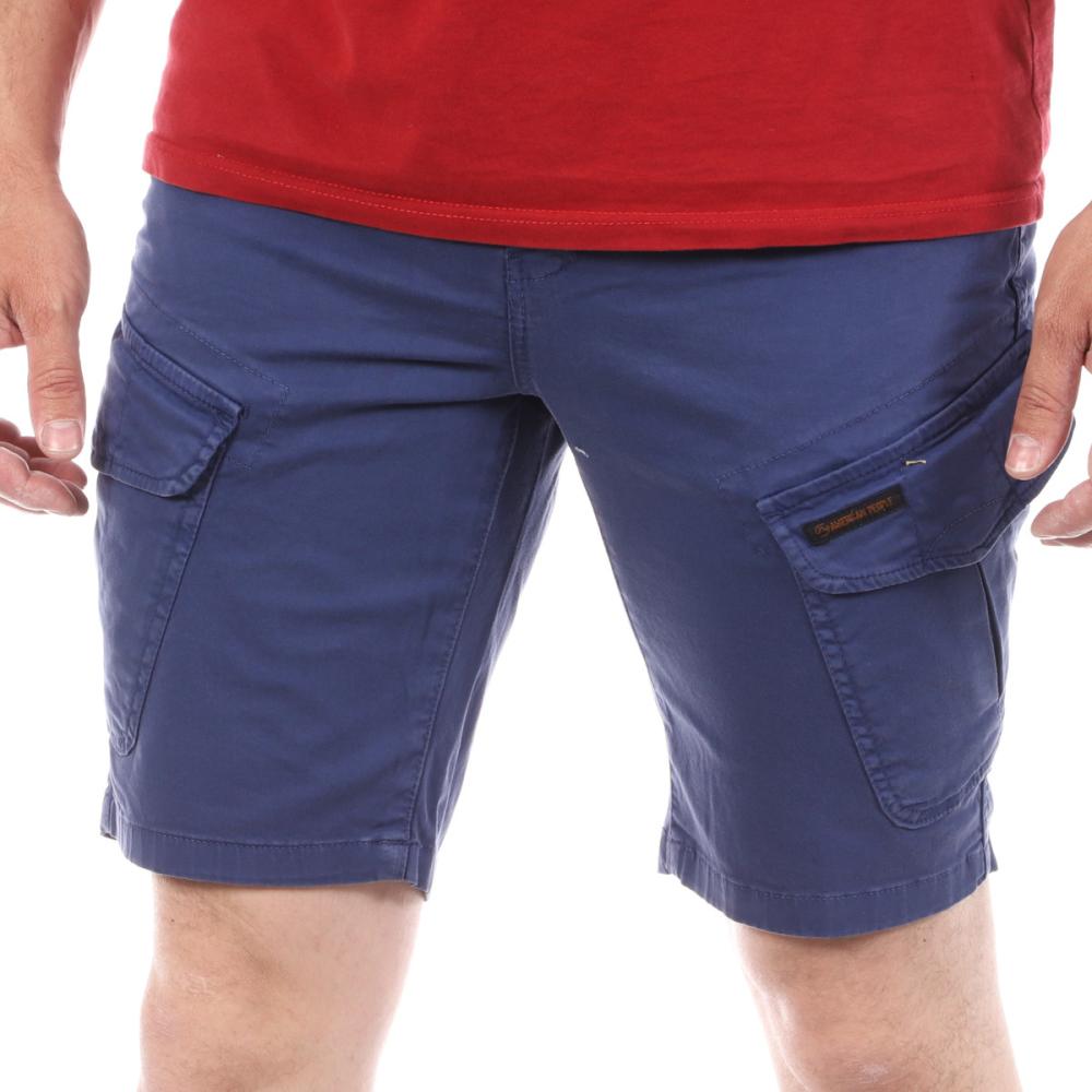 American People Short Bleu Homme American People Legend