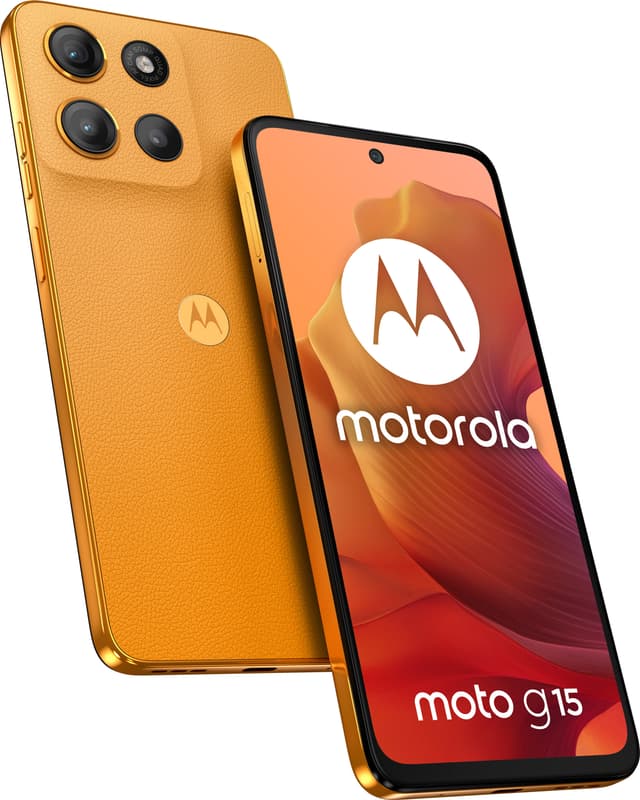 Motorola Moto G15 smartphone 4/128GB (orange)