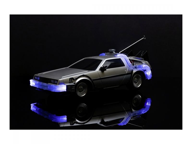 Jada Toys Back to the Future RC Time Machine RTR, 1:16 Ferngesteuerter DeLorean DMC-12 aus Back to the Future