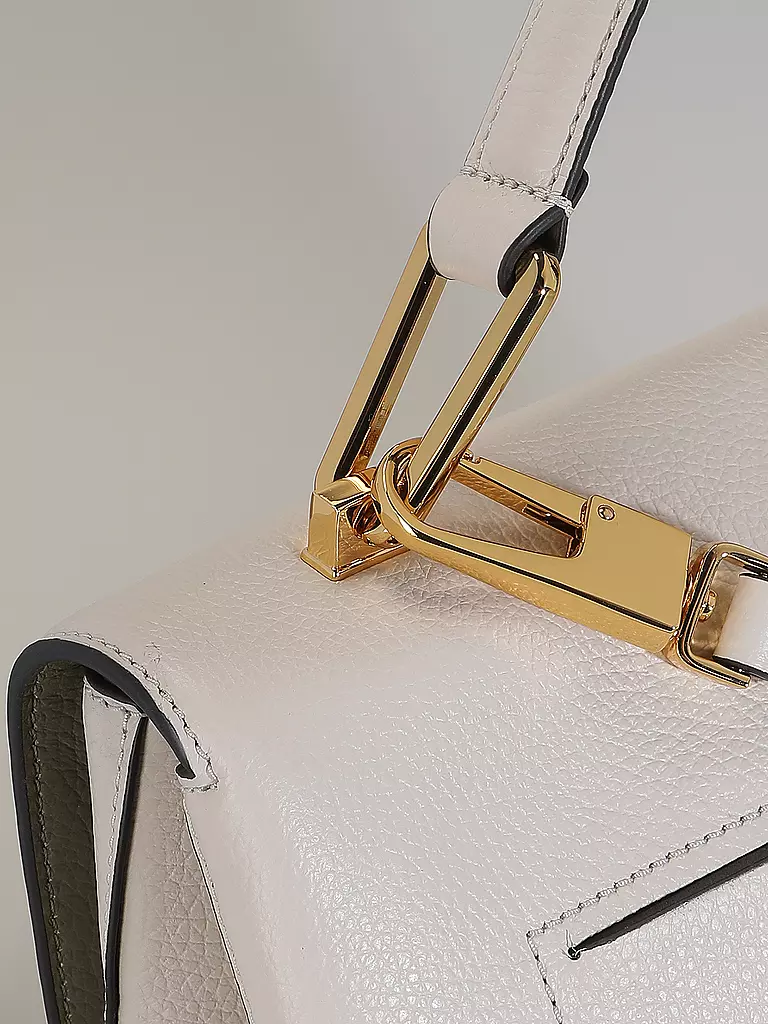 COCCINELLE Ledertasche - Henkeltasche LIYA creme