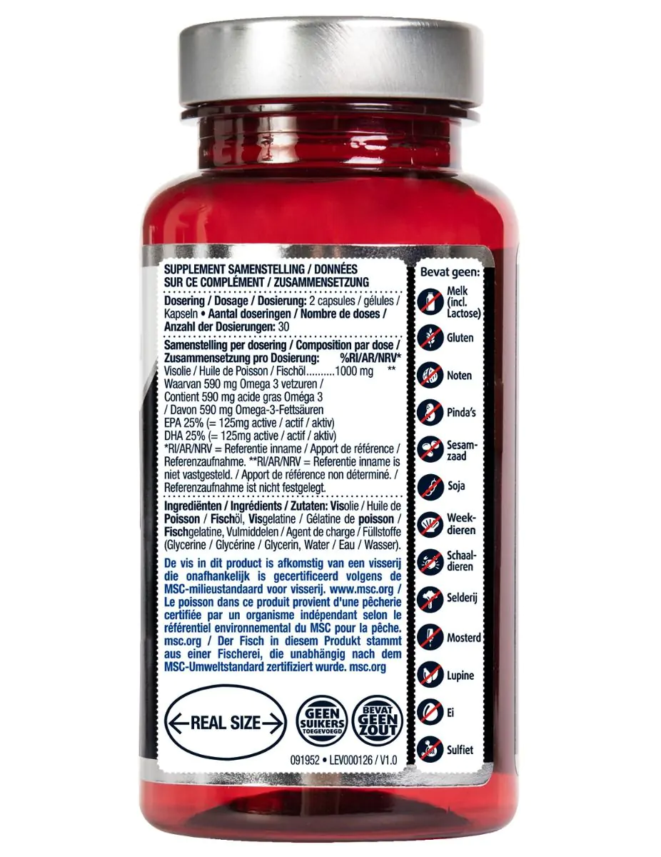 MSC Visolie Omega 3 capsules