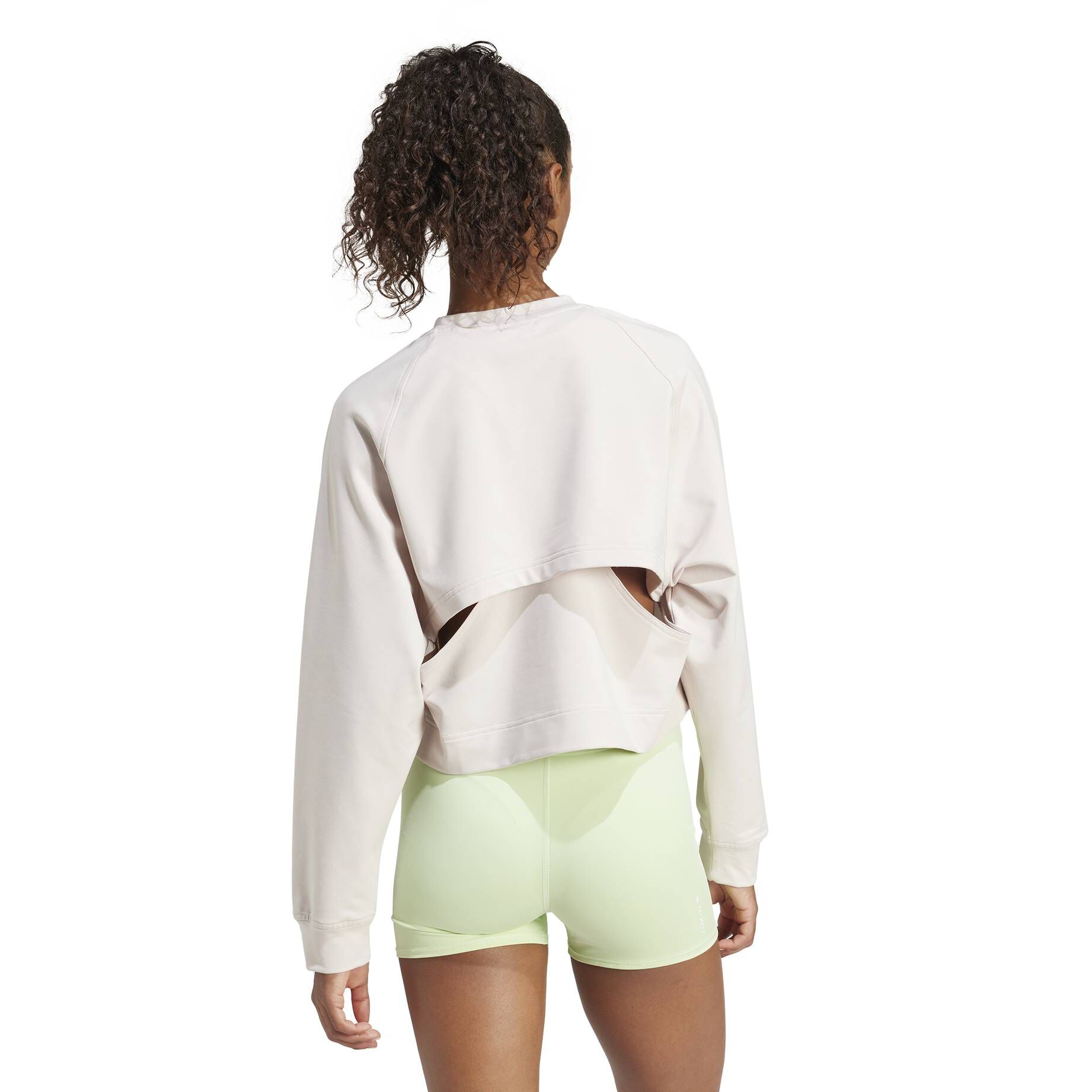adidas Performance| Damen Sweatshirt ADIDASPERFORMENCE POWER COVER UP