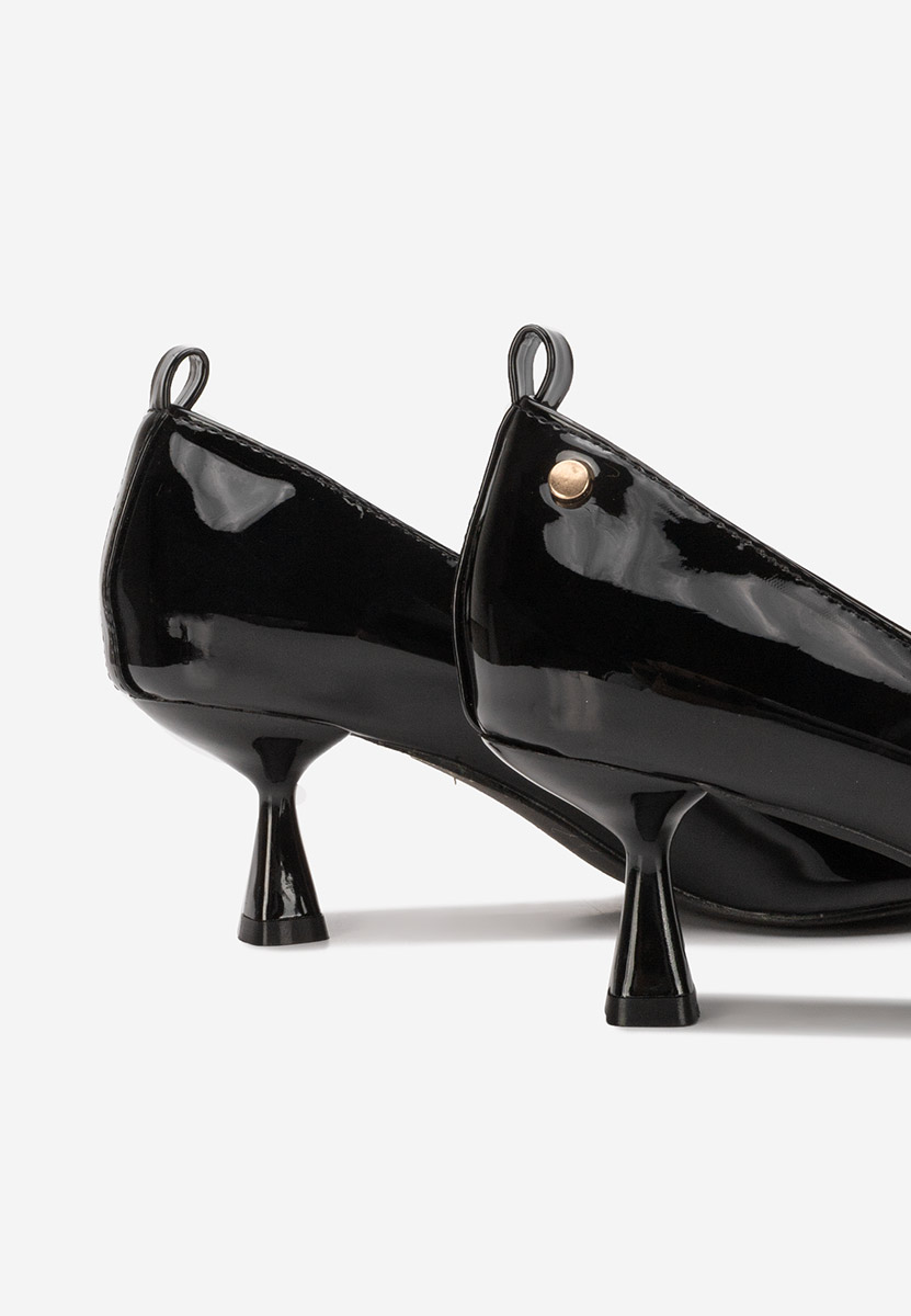 Chaussures à talon fin noirs Ovelira V2