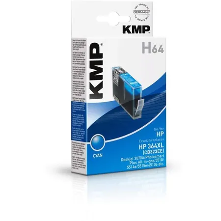KMP Tinte H64, Farbe: cyan, Inhalt: 13ml