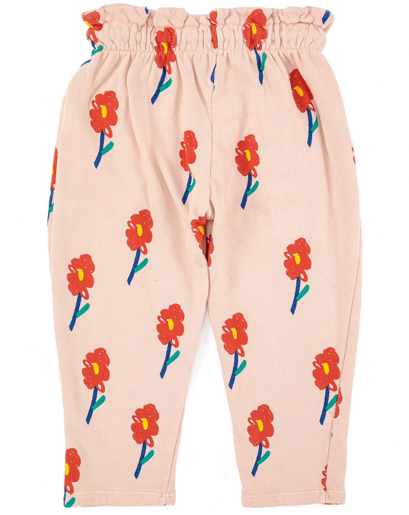 Jogginghose FLOWERS AOP in peach