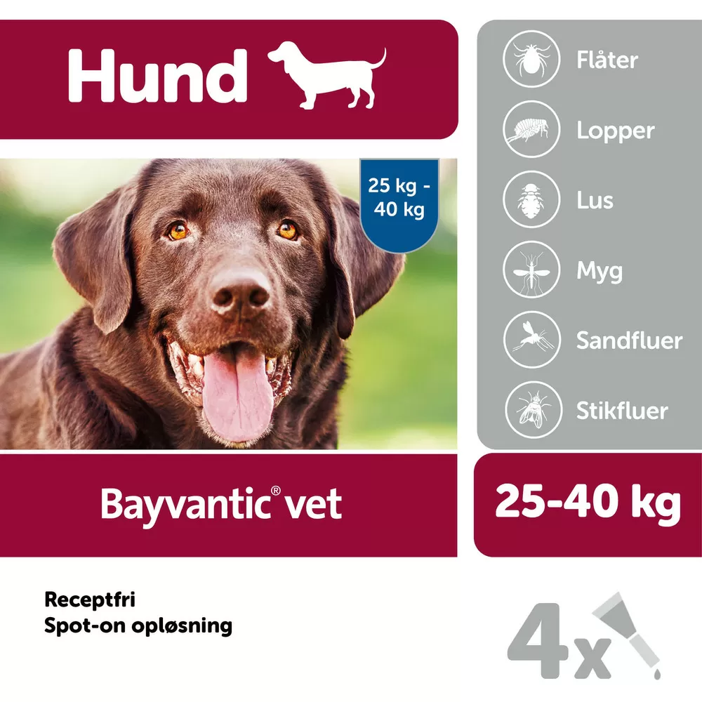 Bayvantic Vet. til hunde - 25-40 kg