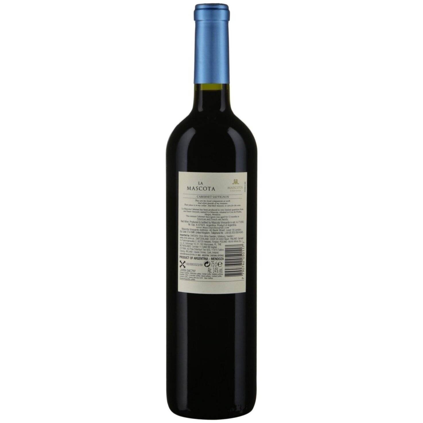 Cabernet Sauvignon Mendoza La Mascota -75cl