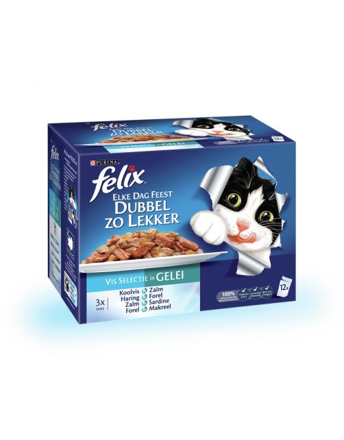 Felix Multipack Double Delicious - Kattenvoer