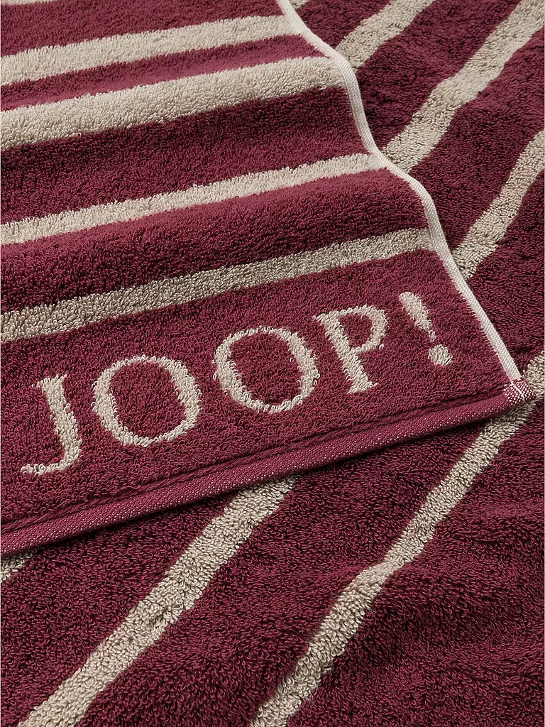 JOOP Duschtuch SELECT SHADE 80x150cm Rouge dunkelrot