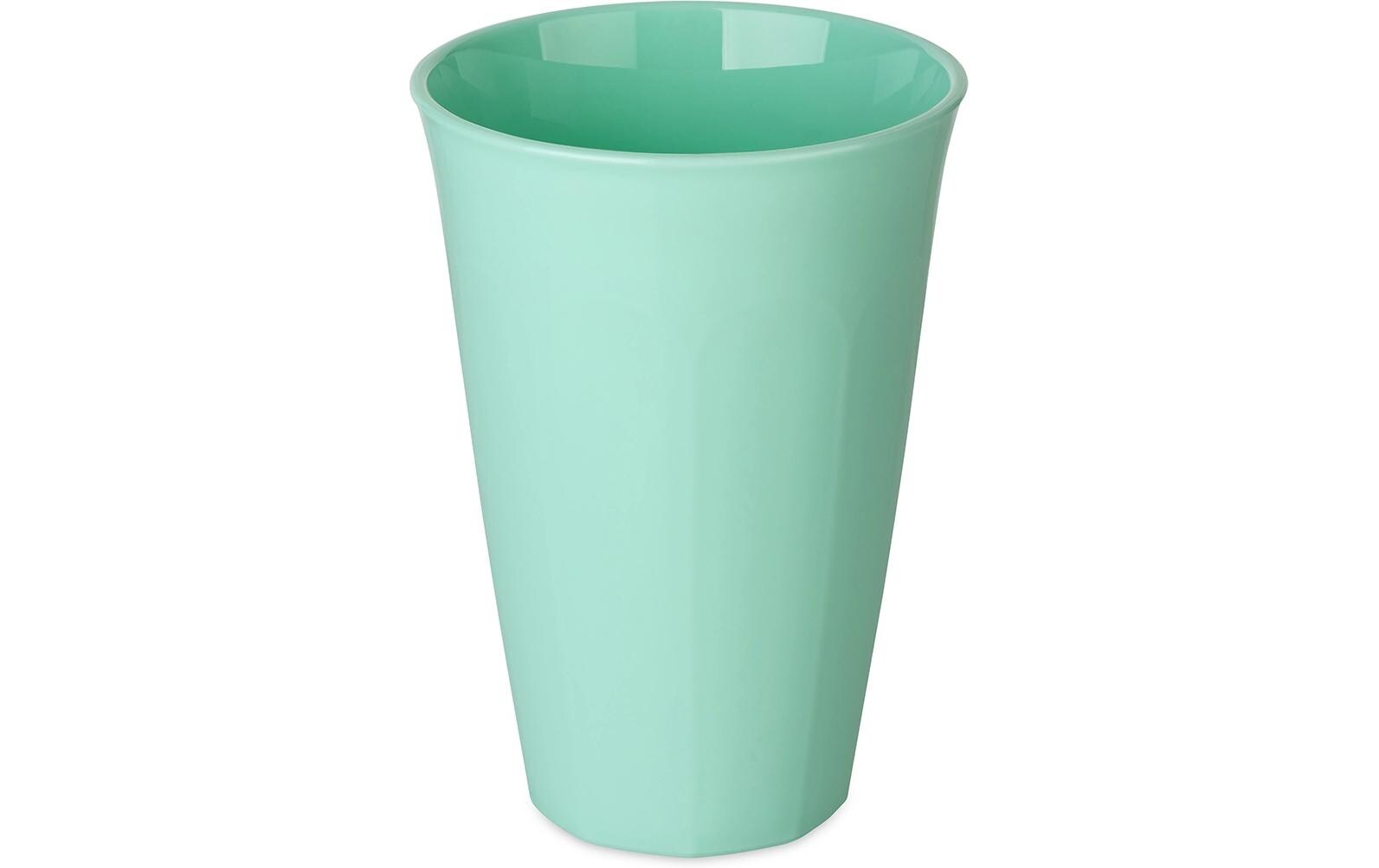 Trinkbecher Nora L 450 ml, 1 Stück, GrünTrinkbecher aus biozirkulärem Kunststoff