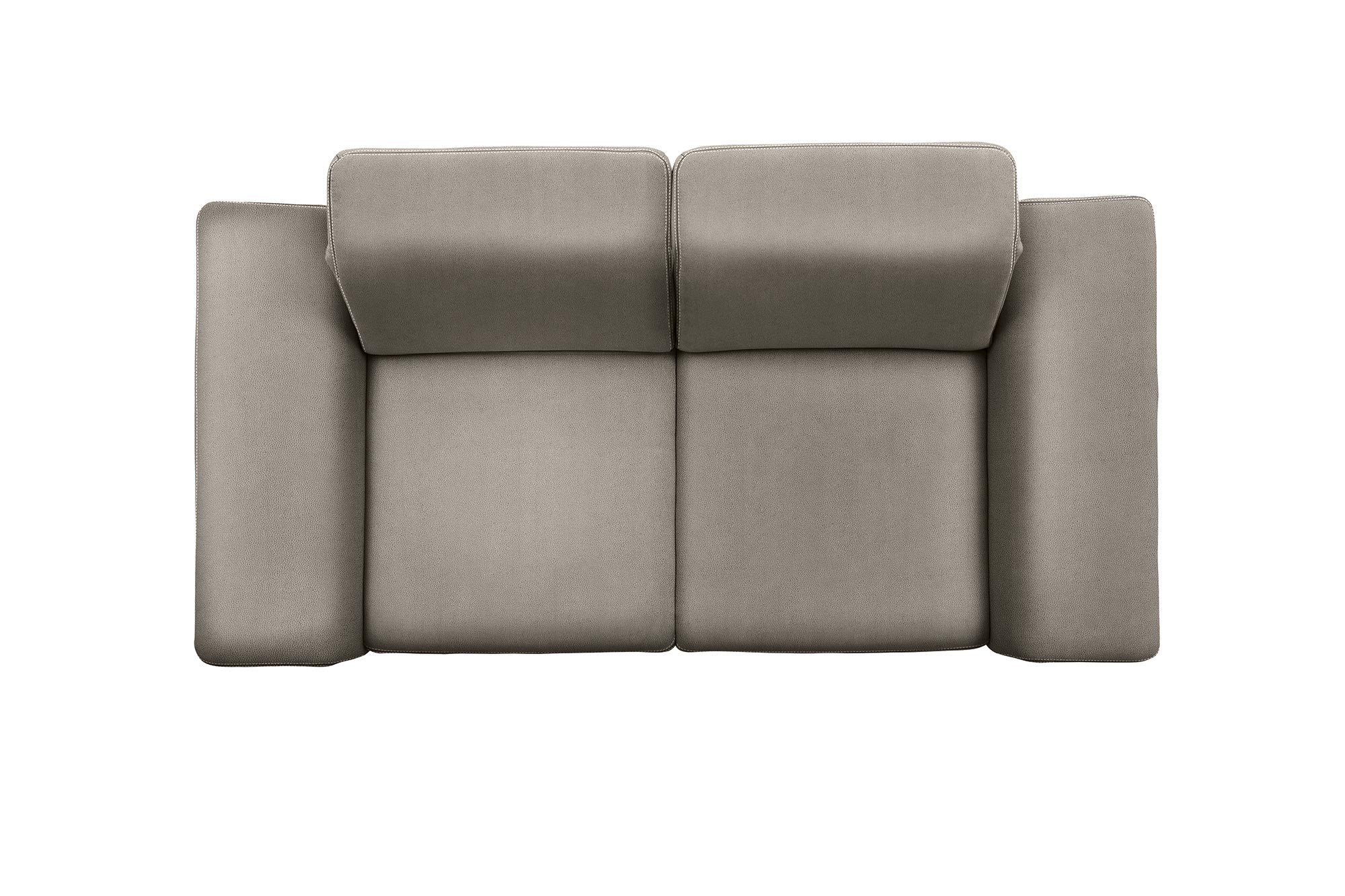 polsterpower 3-Sitzer Boxspringsofa - Holiday alu - Basismodell