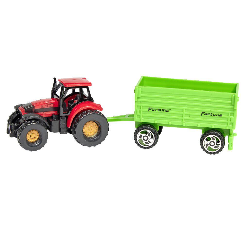 Tracteur avec remorque L20cm (6 modèles)