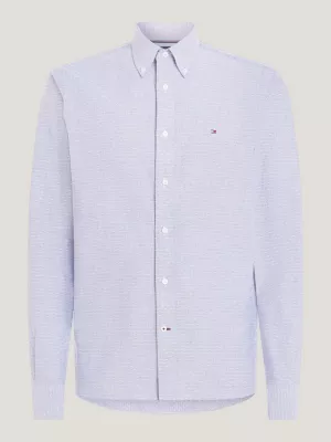 Camisa Oxford Dobby Regular