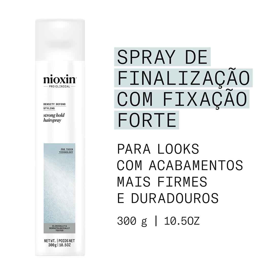 Nioxin Styling Spray de Fixação Forte - 300ml