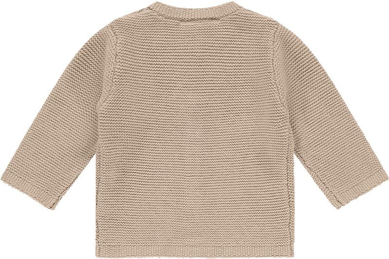 Babyface - Vest - Beige - Grof Gebreid