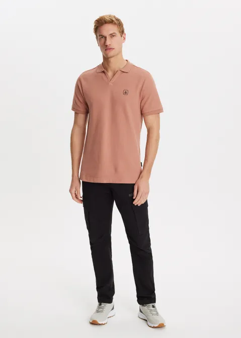 Johnny waffle polo rood (ROO.TE)