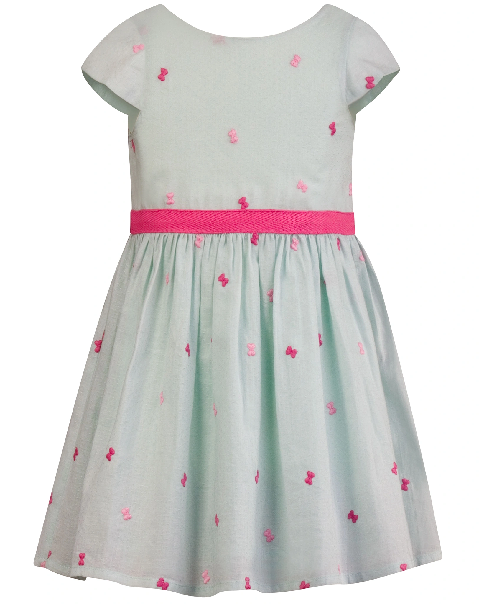 Kurzarmkleid PETIT PAPILLON in ice blue