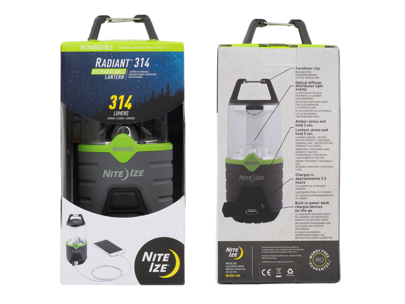 Radiant 314 Oplaadbare Lantaarn