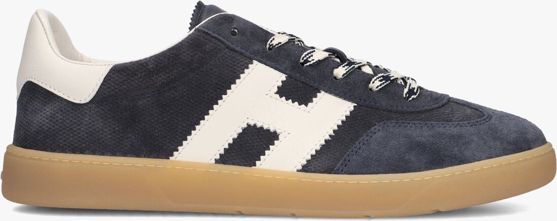 blauwe hogan lage sneakers cool allacciato h