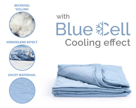 Cooling Blue Deken