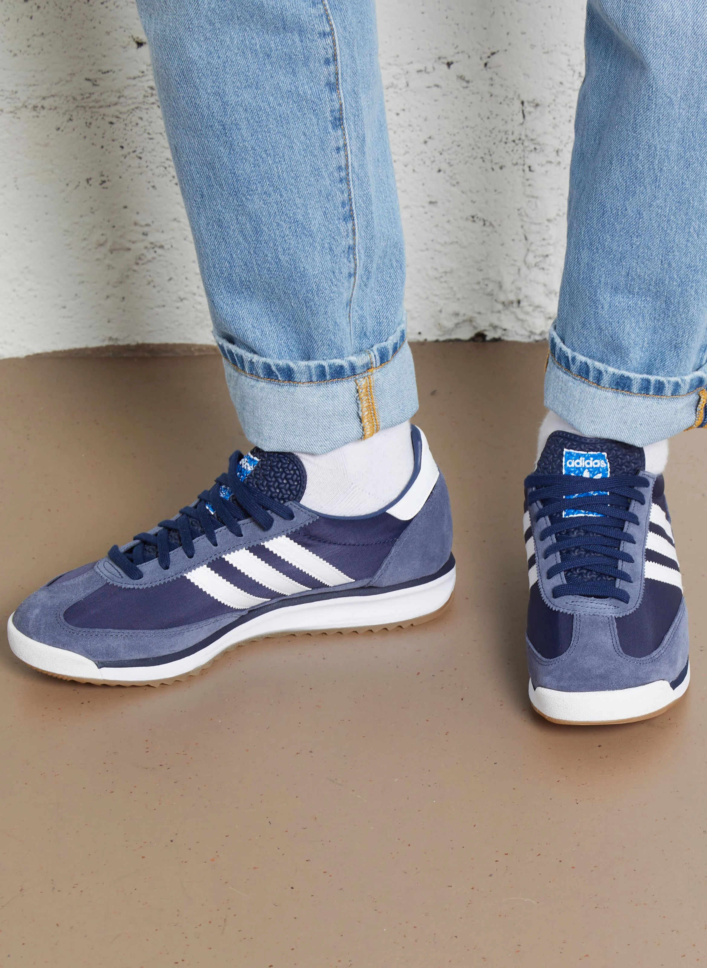 SL 72 RS - Baskets basses en cuir | Bleu