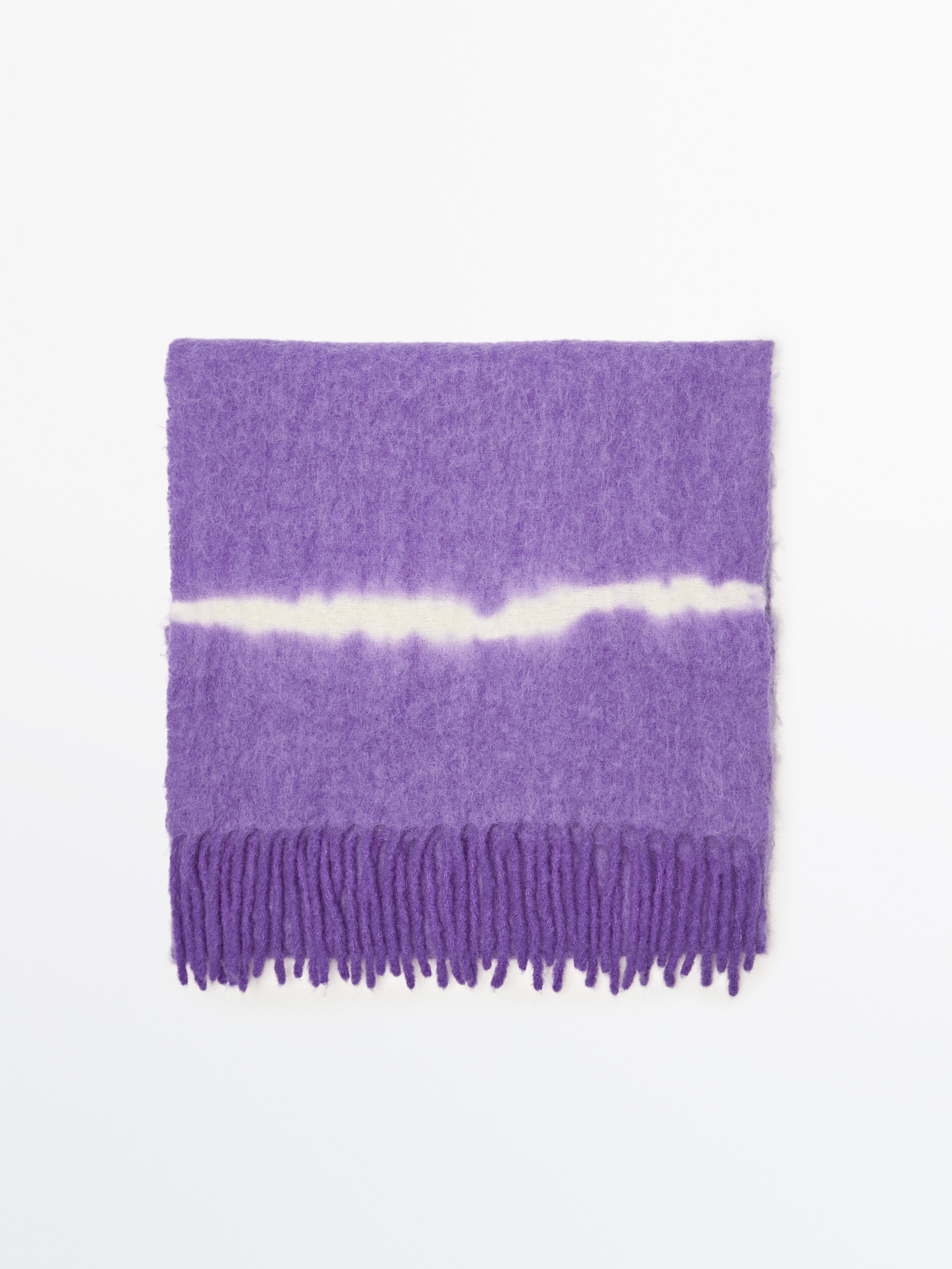 Bufanda Tie Dye Detalhe Flechas - LILA