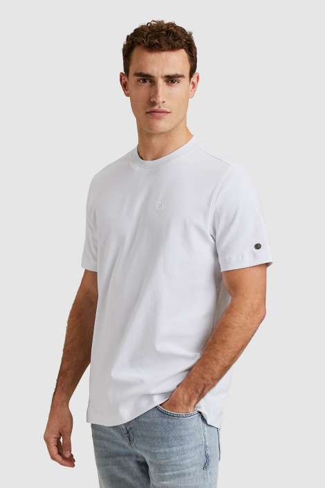 Cast Iron witte heren t-shirt