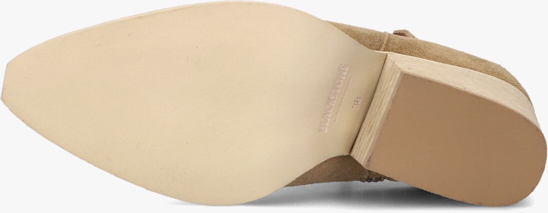 BLACKSTONE beige blackstone enkellaarsjes zl90