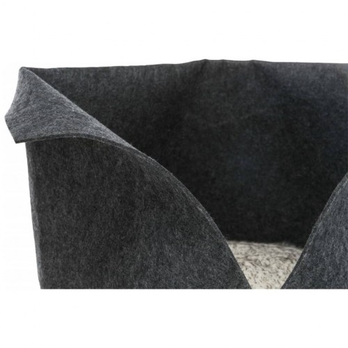 Cama de design para gatos na cor antracite.