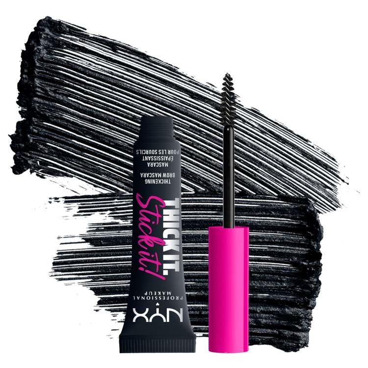 NYX Professional Makeup Thick It Stick It Brow Mascara #Black 7ml