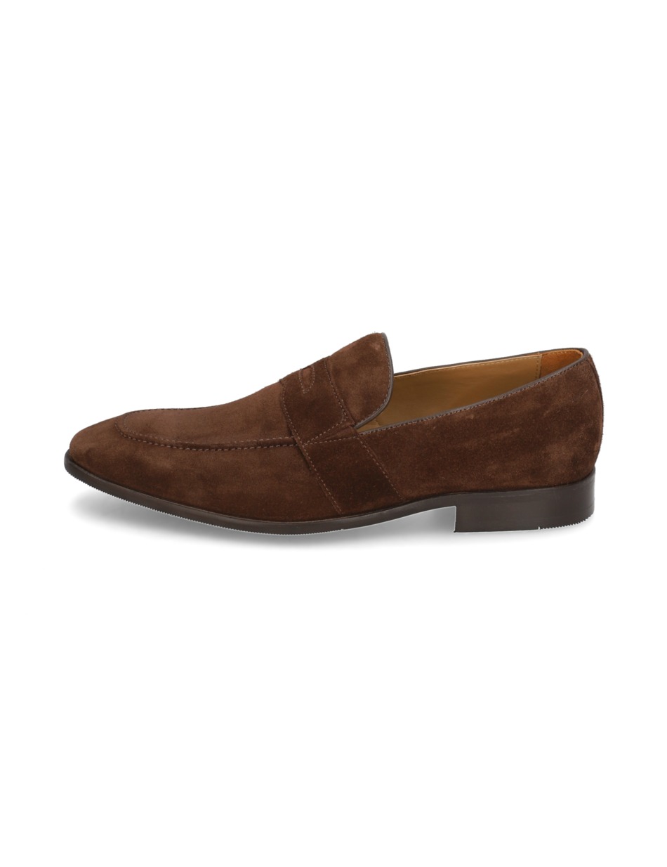 Veloursleder Slipper