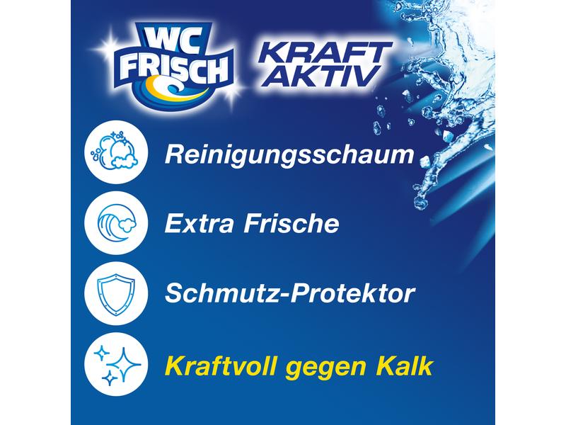 WC Frisch WC-Reiniger Kraft-Aktiv Reiniger Ozeanfrische 750 Toilettenreiniger für hygienische Frische