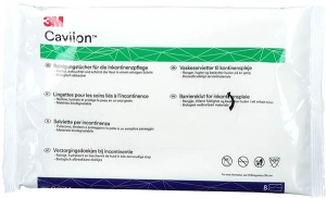 3M CAVILON Reinigungstücher Inkontinenz 3in1, 8 Stück