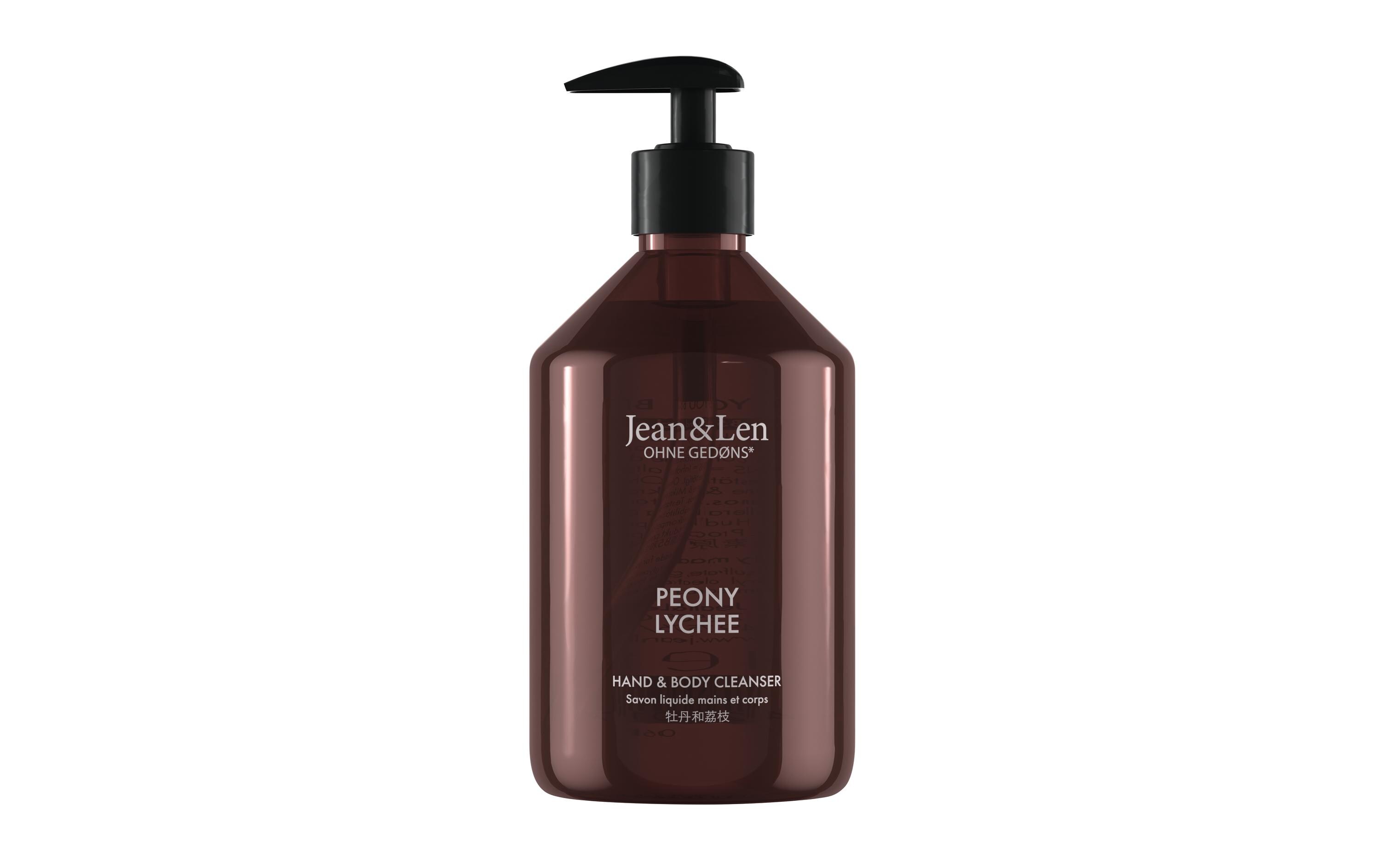 Flüssigseife Cleanser Peony and Lychee 500 mlNatürliche Pflegeseife für Hände und Körper