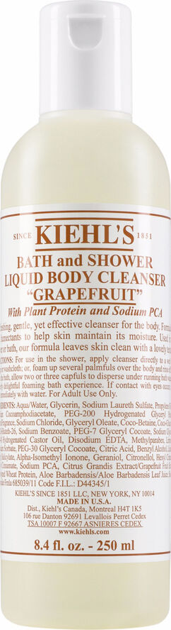 Kiehl's Bath and Shower Liquid Body Cleanser Grapefruit