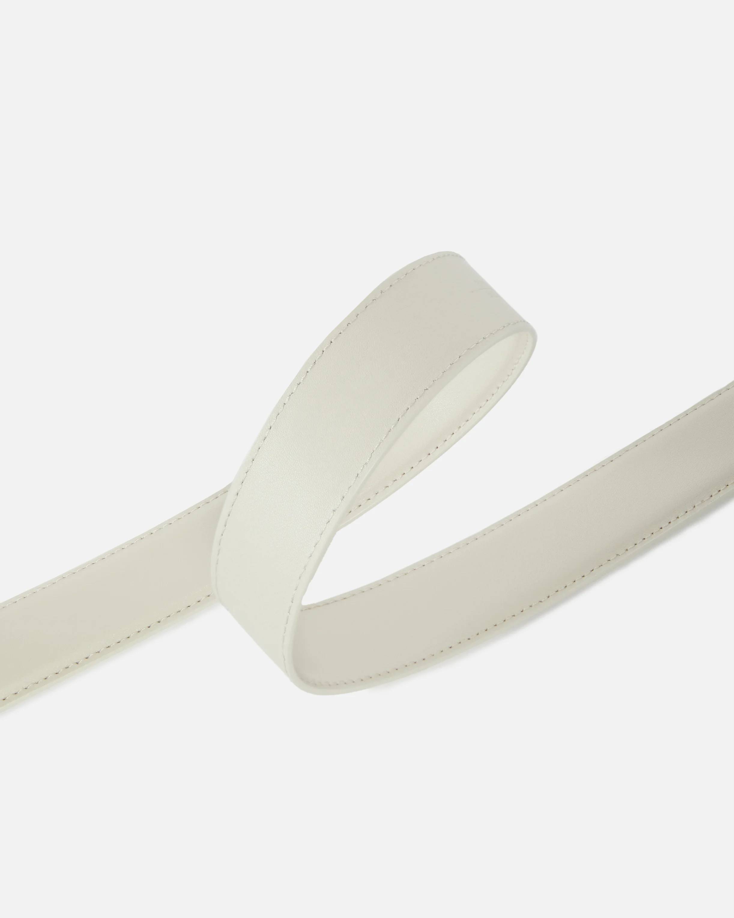 Ceinture avec boucle | Blanc