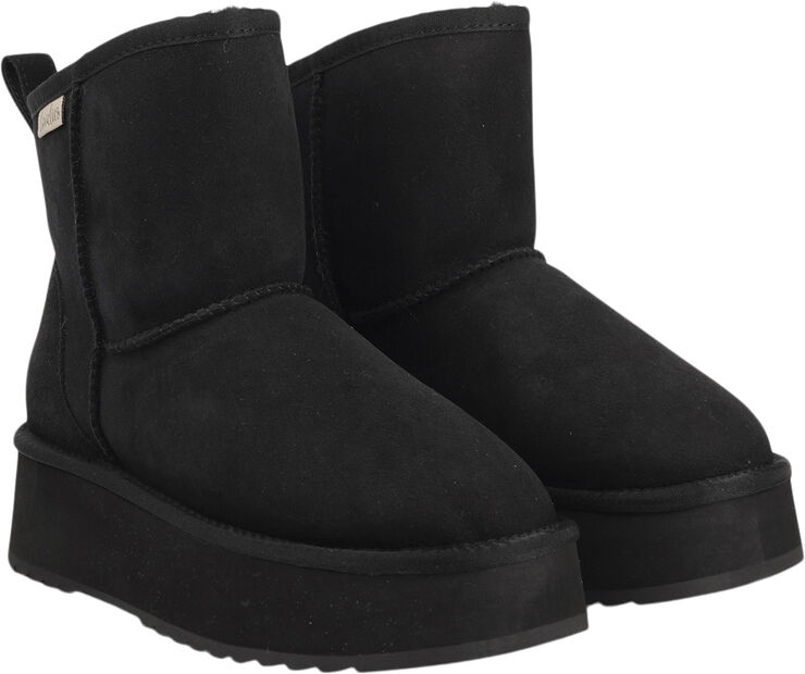 Lovelies LAVENO - SUEDE BOOTS W/ SHEARLING Black